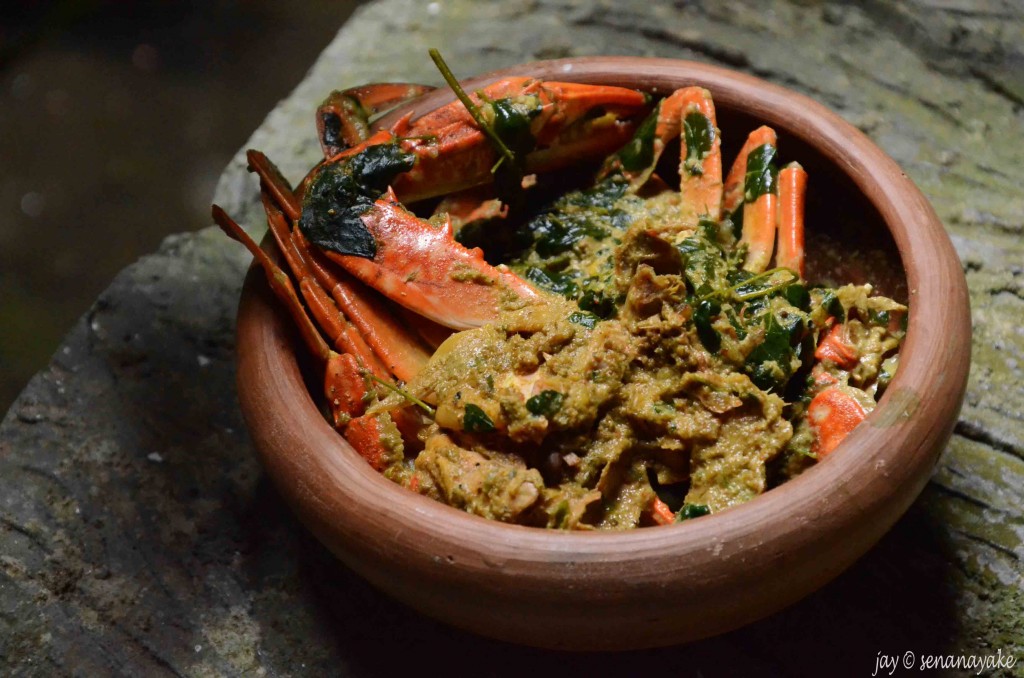 Sri Lankan crab curry