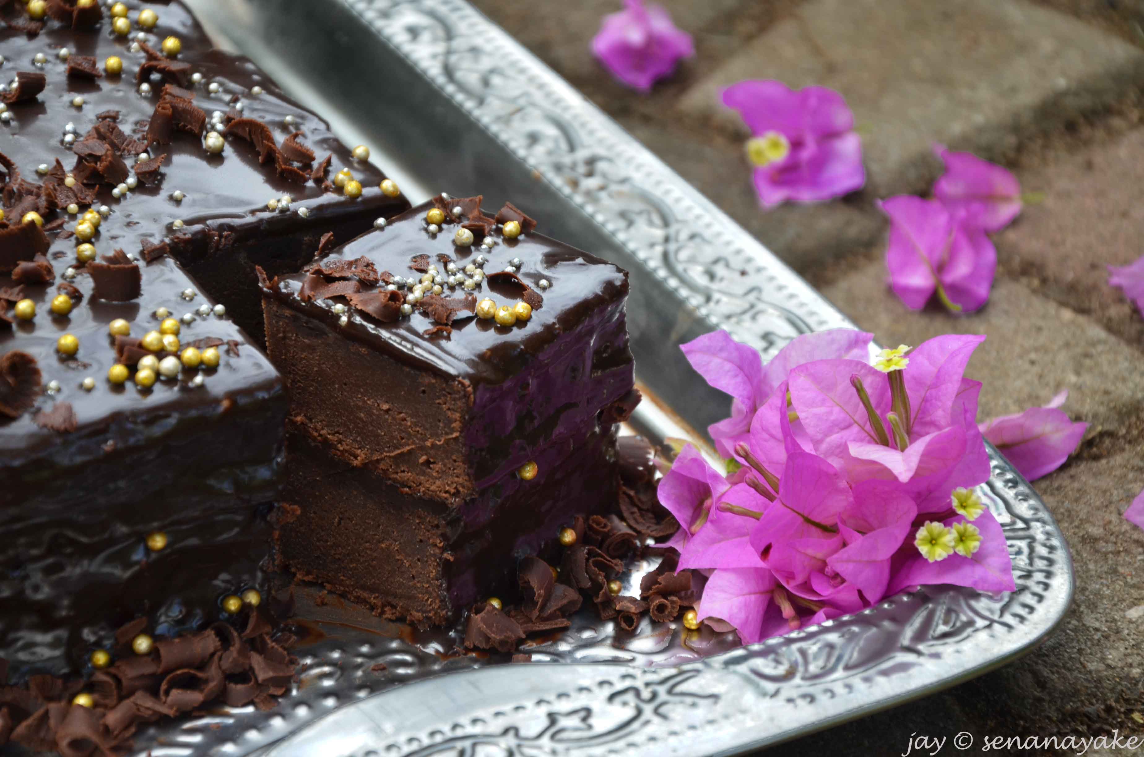 The Chocolatiest Chocolate Cake Ever With Secret Ingredients Peckish Me