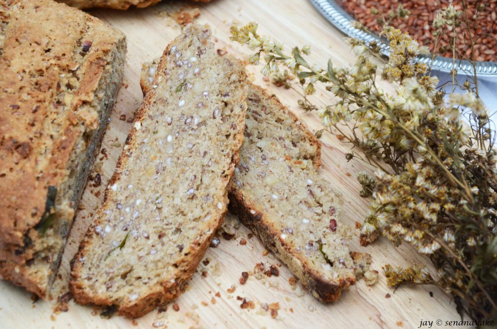 two-pieces-of-bread-on-a-cutting-board