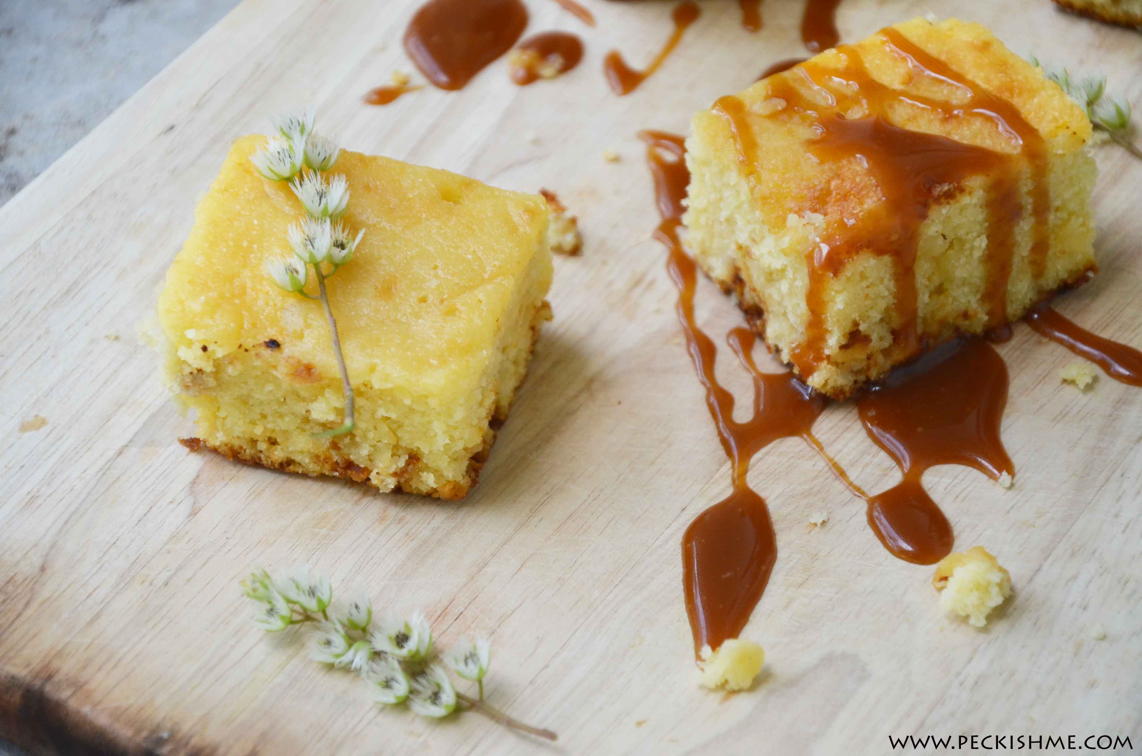 white chocolate blondies