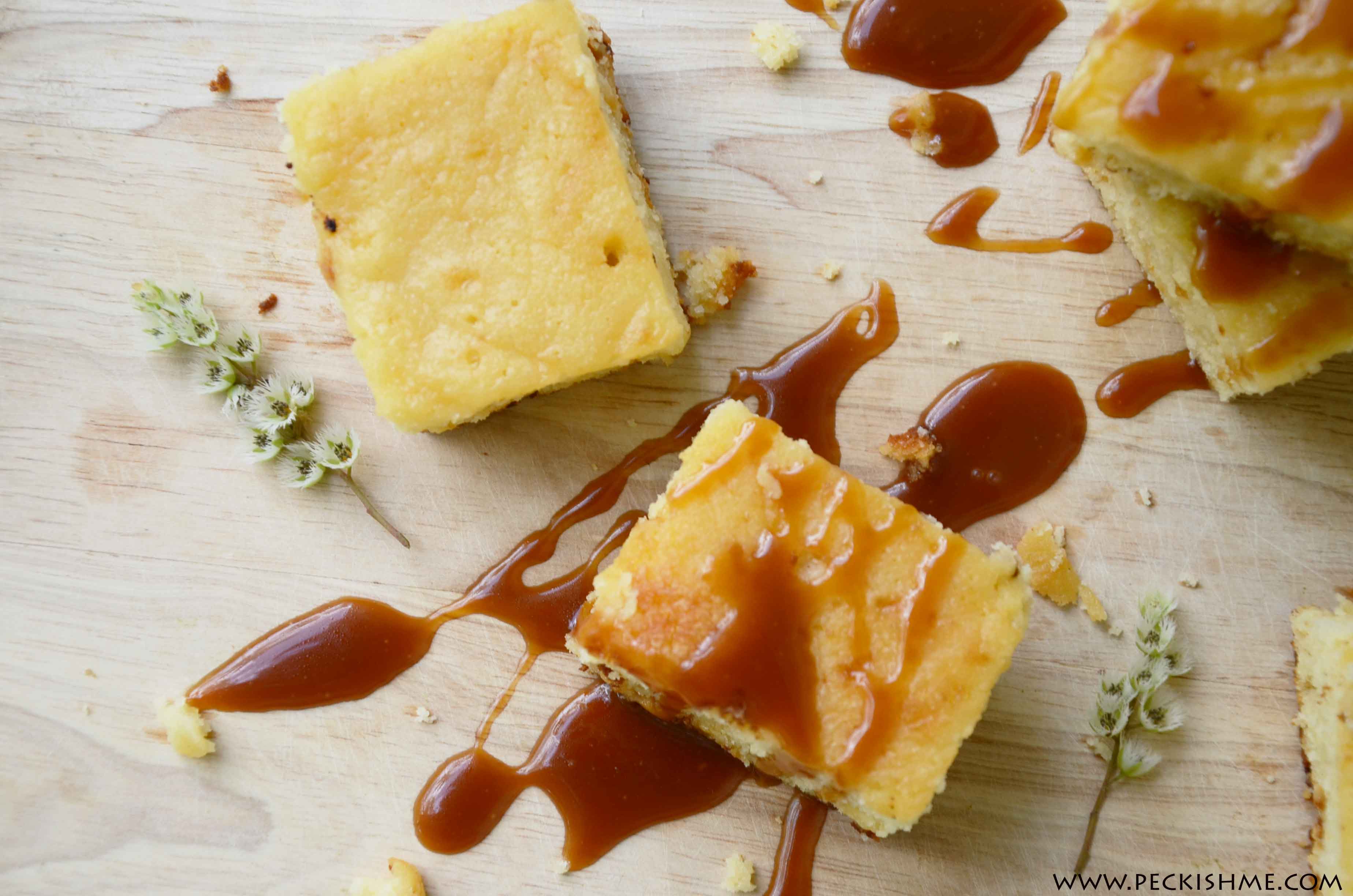 white chocolate blondies