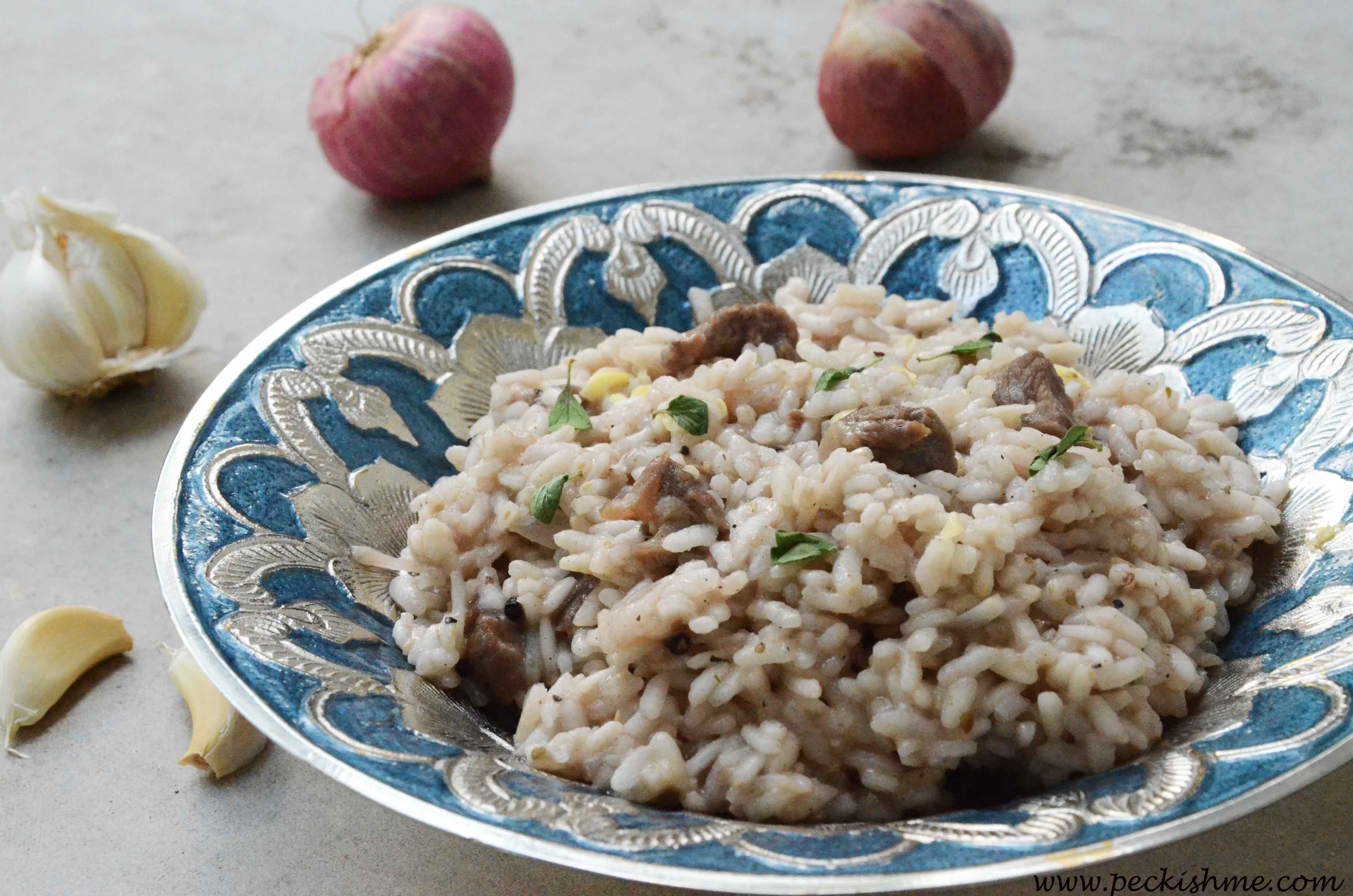 Lamb Risotto An Easy Dinner Recipe Peckish Me