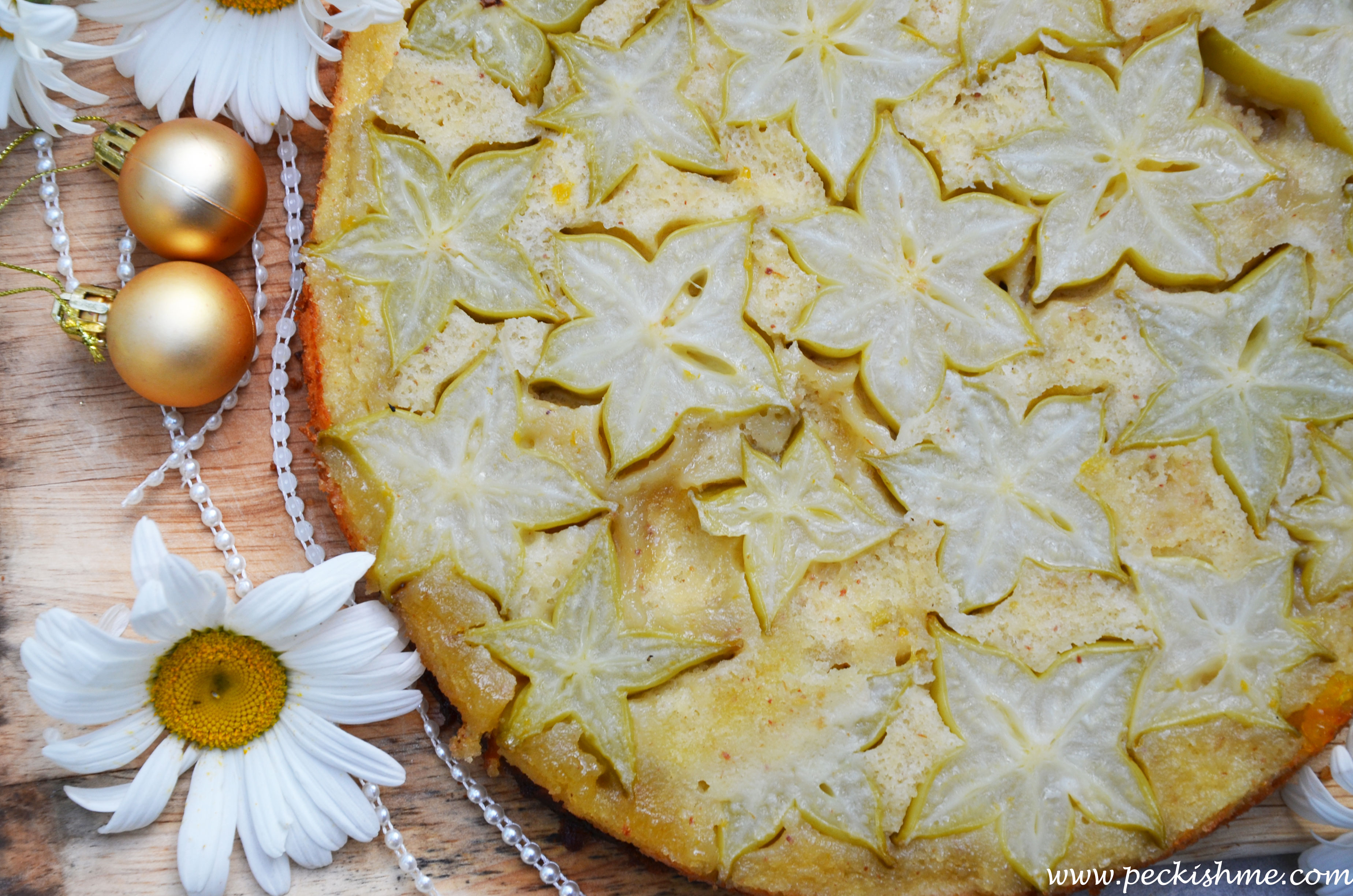 star-fruit-upside-down-cake-closeup