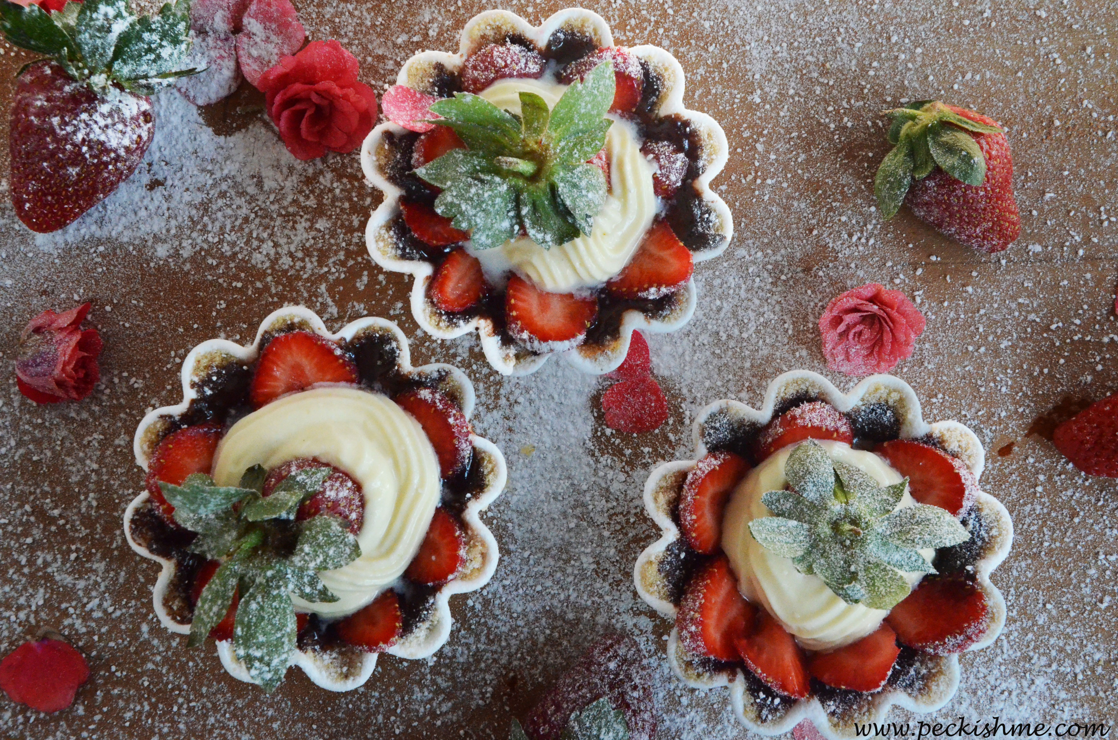 strawberry tarts