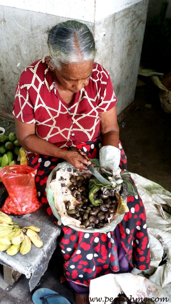 cashew nut seller