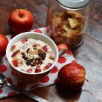 Apple pie overnight oats