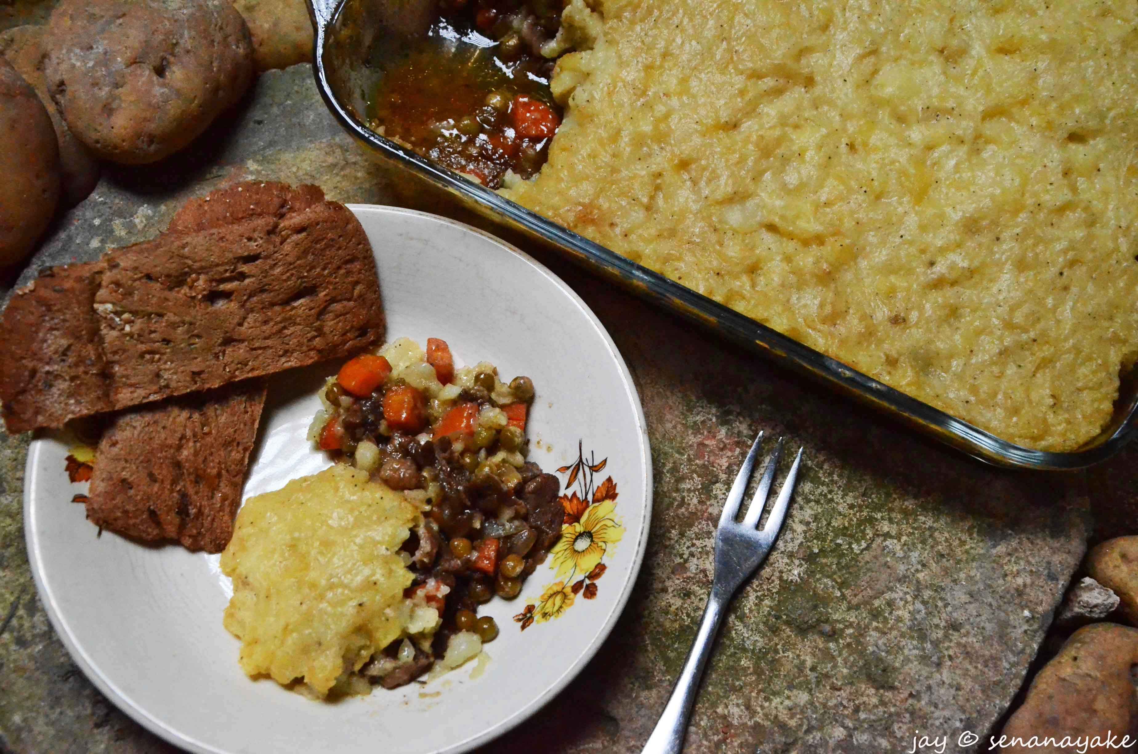 Irish shepherds pie