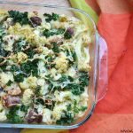 Baked cauliflower casserole