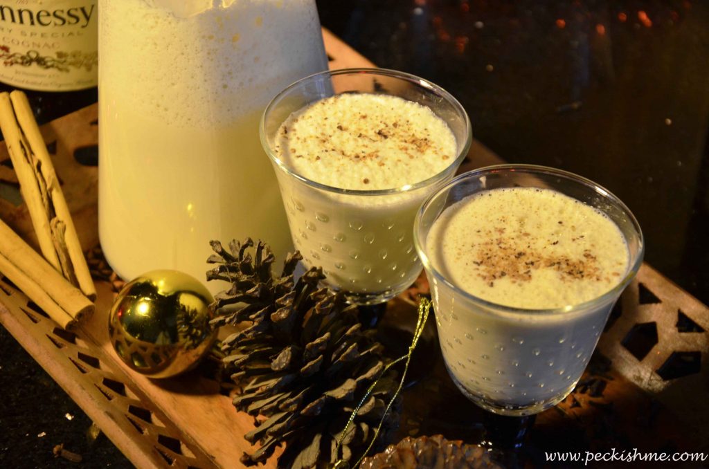 Let's hog the eggnog! A Christmas recipe Peckish Me
