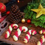 Candy cane cookies