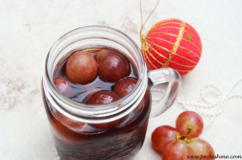 Grapes in wine What to do with leftover wine Peckish Me