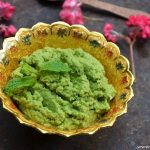 Mint chutney or the Sri Lankan Mint sambol