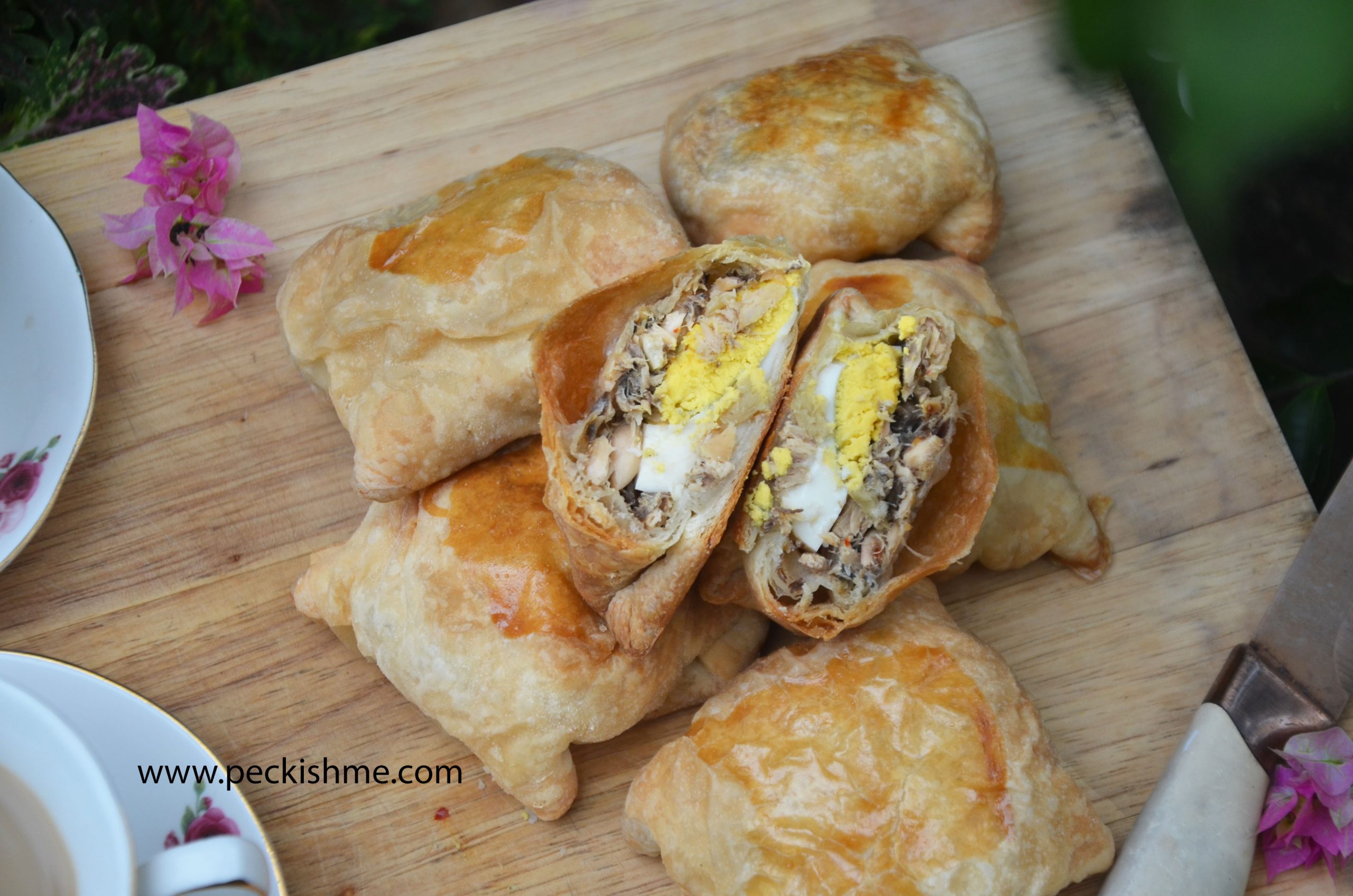 Mackerel and Egg Pastries Peckish Me